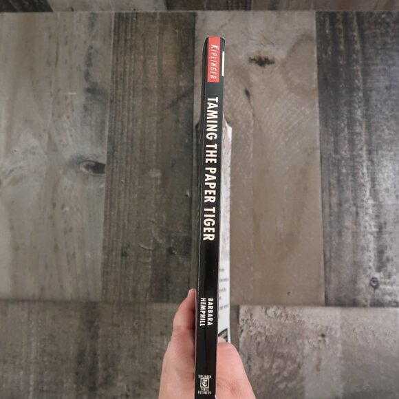 Taming the Paper Tiger: Organizing the Paper in Your Life Barbara Hemphill PB - Picture 3 of 6